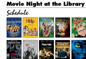 Save the date for movie night