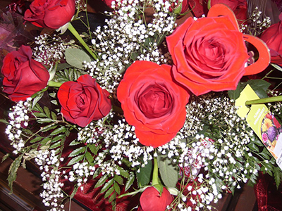 Roses from a local Bel Air market to celebrate Valentines Day. | Raionna Nasmyth | Raionnadymond@gmail.com