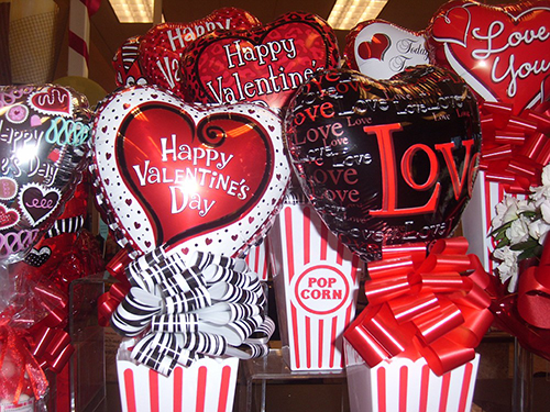 Valentine's balloons at a Local Bel-Air market. Does this really represent Valentine's Day? | Raionna Nasmyth | Raionnadymond@gmail.com