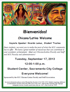Photo courtesy of  Chicano/Latino faculty and Staff Association 
