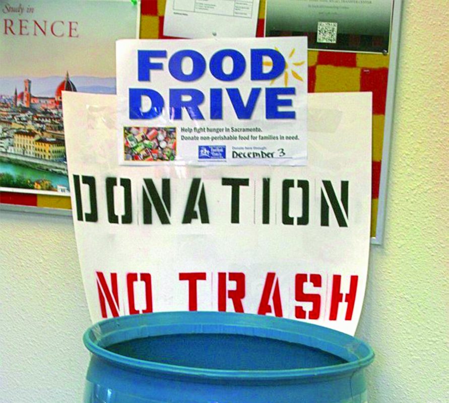 Donation bins are located in various areas of the City College campus.  Teri Barth I express.teribarth@gmail.com