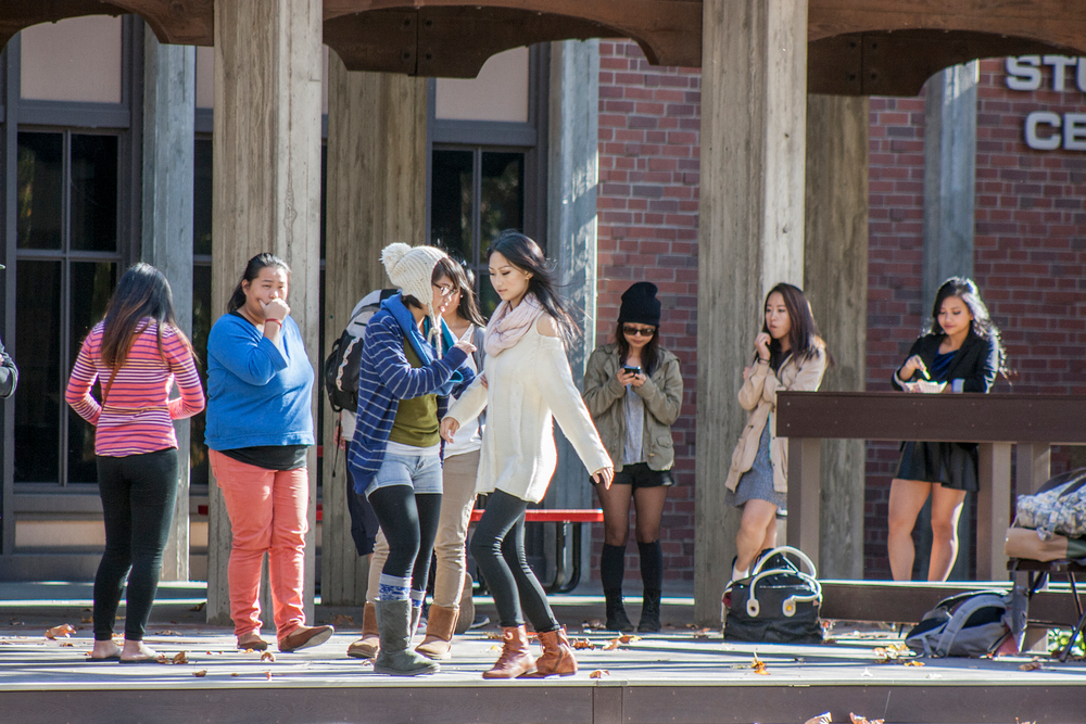 City College students rehearsing in the Quad Nov. 15 for an upcoming Nov. 26 Hmong culture show. 

Teri Barth | staff photographer | express.teri.barth@gmail.com