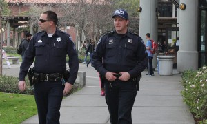 Officer Robison and Officer Conroy doing a routine patrol on City College Campus. James Bergin// Staff Photographer//jamesb2004@hotmail.com