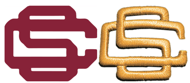 USC informed the Los Rios Community College District that City College’s athletic logo infringed upon one of USC’s trademarked logos. Pictured are the two logos. USC (left), City College (right). 