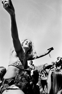 More than 24,000 people jammed into Hughes Stadium in May 1976 for a benefit supporting the passage of a proposition on the June ballot opposing the use of nuclear power. Linda Ronstadt, the Eagles and Jimmy Buffet played the packed stadium. (Photo Courtesy: Dick Schmidt)