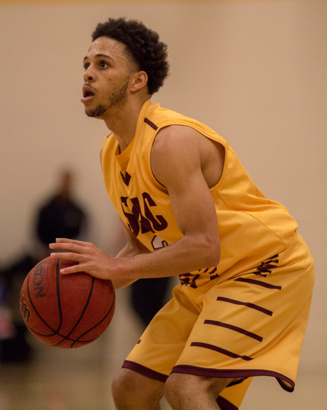 City College guard Devin Joseph pulls up for the 3-pointer in the game against Diablo Valley College Feb. 11, 2016. Photo Courtesy: Kris Hooks | Khooks3825@gmail.com