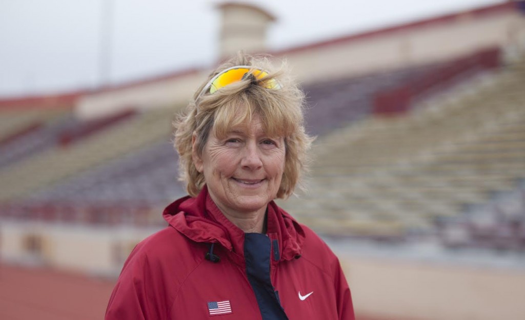 City College track and field coach Lisa Baudin is set to retire this year. Baudin has been with the college since 1992. 
Photo by Vanessa S. Nelson • vanessanelsonexpress@gmail.com