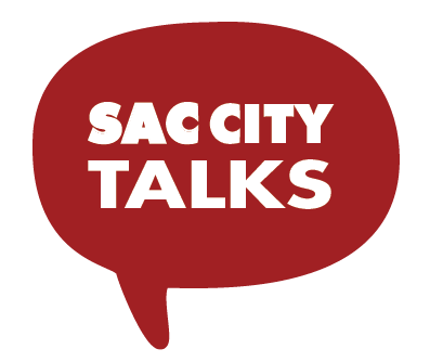 Logo taken from Sac City Talks Facebook page.