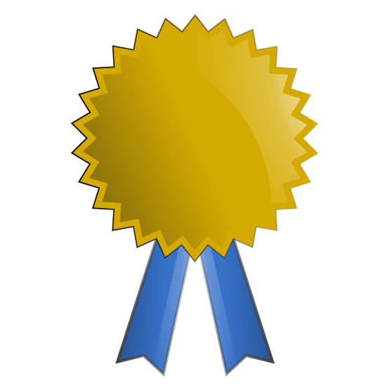 Image taken from http://www.clipartpanda.com/categories/1st-place-award-ribbon-clipart.
