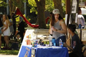 Sacramento City College Earth Day festival is held today at the main quad. Phi Theta Kappa hosts the annual Earth Day with eco-info booths, games, arts and crafts and music. Pedro Santander | Staff Photographer | psantander.express@gmail.com