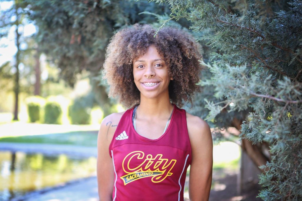 City+College+freshman+Daryia+Greene+currently+ranks+second+overall+in+the+Big+8+Conference+in+the+800-meter+run.+%7C+Photo+by+Vanessa+S.+Nelson+%7C+vanessanelsonexpress%40gmail.com