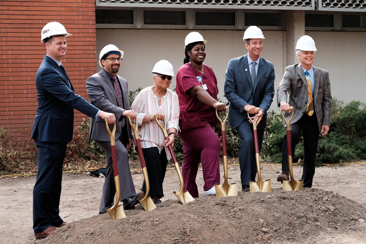 Groundbreaking at Mohr Hall; City College starts construction on new state-of-the-art building