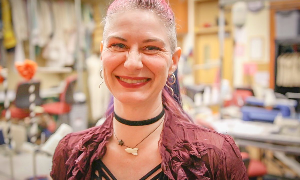 For the past 20 years, Nicole Sivell has been serving the community as Citys resident costume designer at City Theatre.  Photo by Ryan Middleton | Photo Editor | rmiddleton.express@gmail.com 