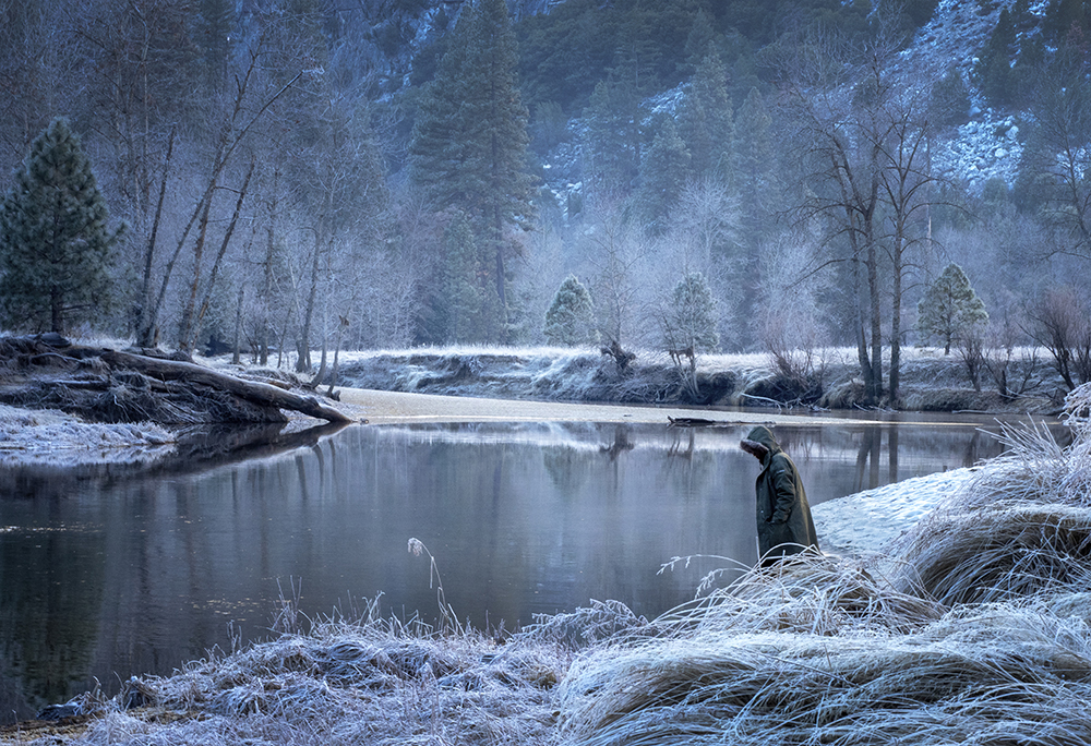 “Malida in the Mist” on a misty morning in Yosemite, Michael Iredale's wife gazes into the Merced River Thursday, Dec. 27, 2018. This photo won second place in the Viewpoint Student Exhibition at the Crocker Art Museum. (Michael Iredale)