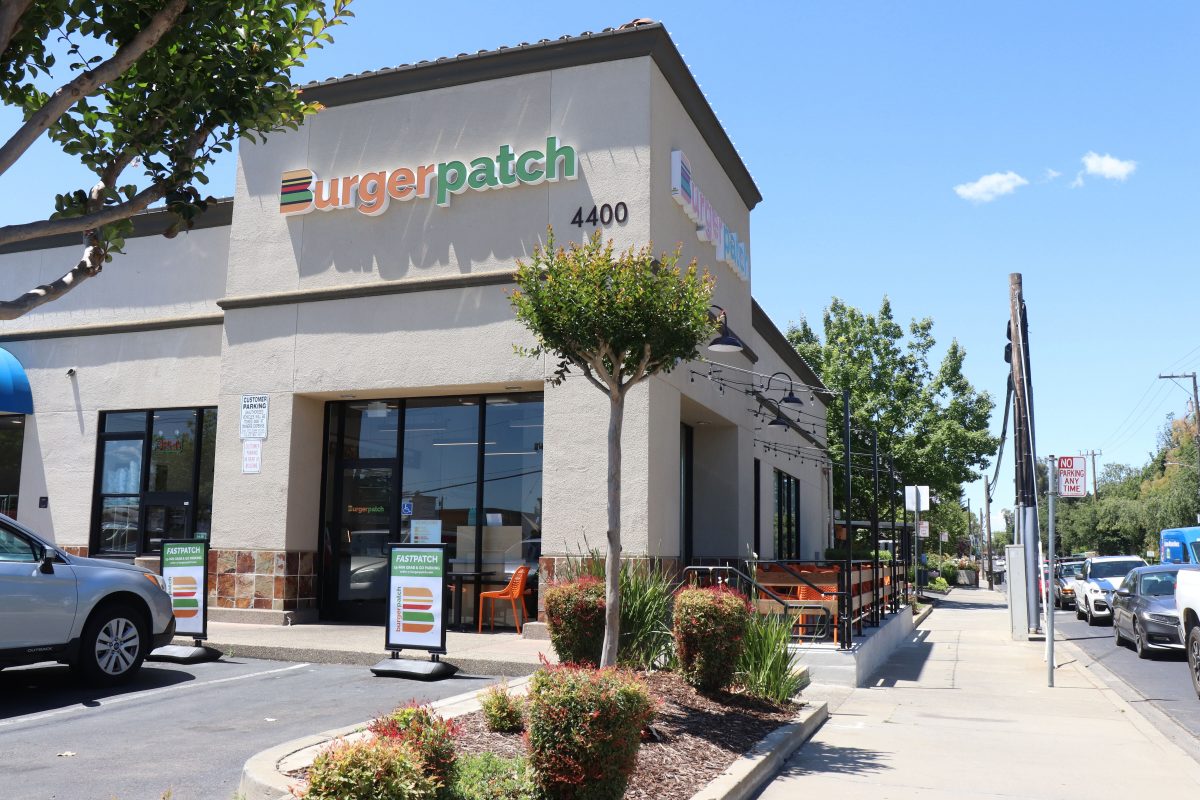 The new Burger Patch, a fast-food restaurant with an all-vegan menu, opened on April 9 in Freeport Boulevard. Photo Credit: Rosaria Natura / rosariasilvana7@gmail.com