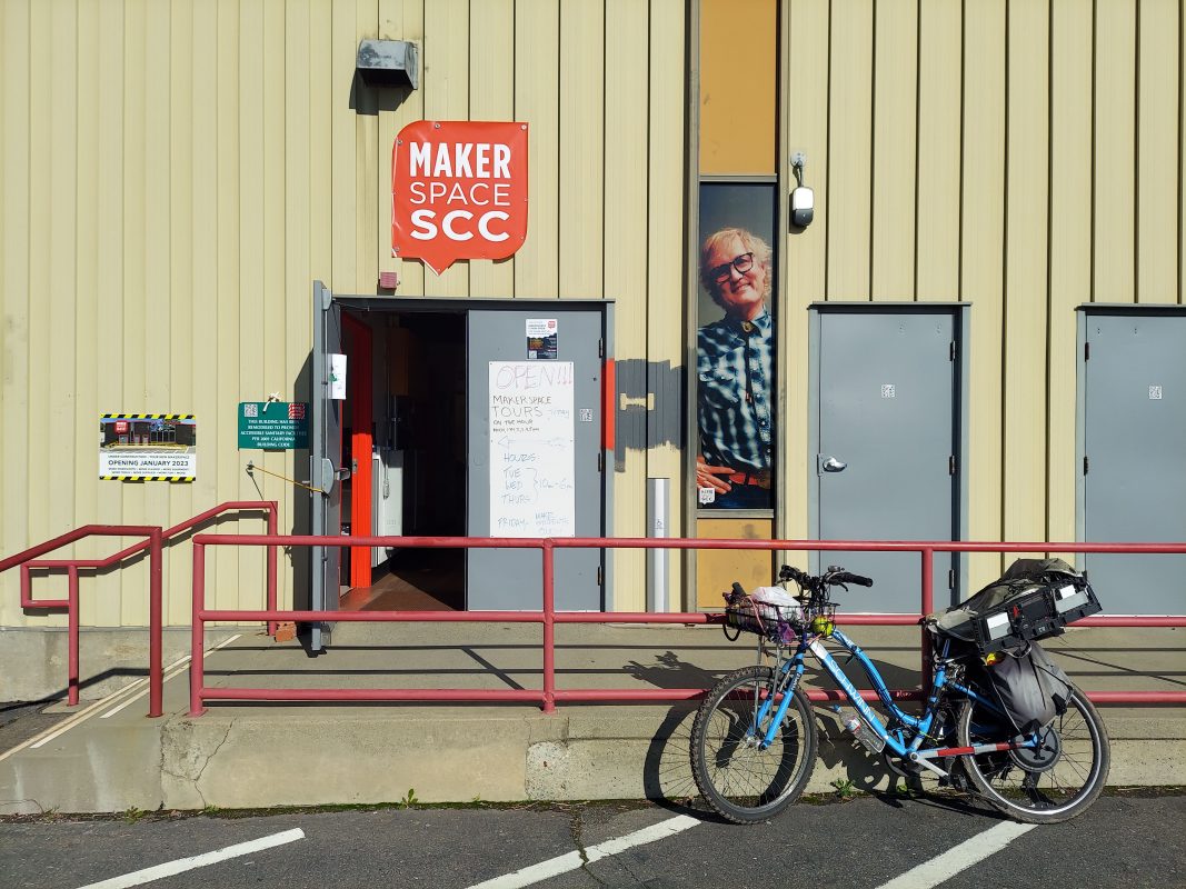 Makerspace’s free hands-on creative learning center has a new location on the City College campus in building T01 in the west parking lot by the water tower.
Photo credit: Ellie Appleby /eappleby.express@gmail.com