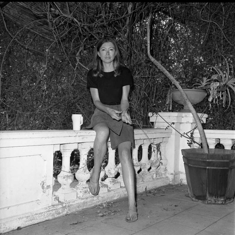 Portrait of Joan Didion  taken in 1970, courtesy of Kathleen Ballard of the Los Angeles Times.
