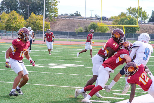Photo of the day: Panthers dominate Contra Costa Comets 34-7 in last home game of the season