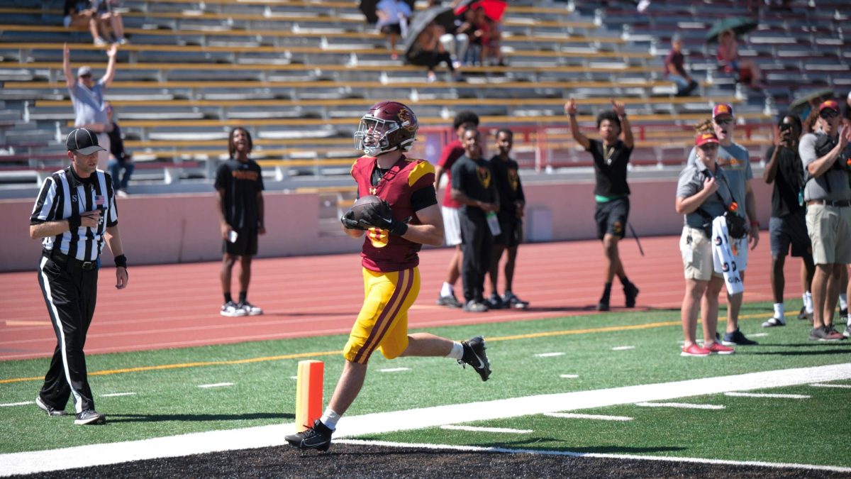 Photo of the day: Sacramento City College’s 3rd quarter touchdown boosts the Panthers to victory over Feather River